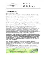 transgênicos flyer